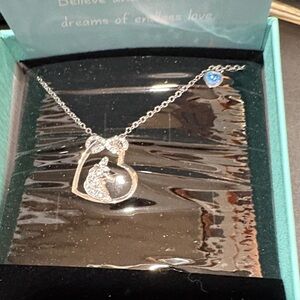 Elegant Silver Unicorn Pendant Necklace